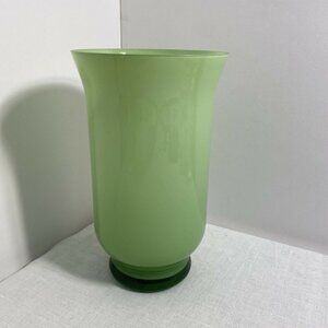 Oddity Accents | Green Glass Vase